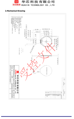 0.71 Inch Round TFT Display Module 160x160 Resolution 350c/d  Free View Angle  SPI Interface