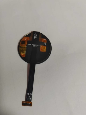 1.04 Inch Round AMOLED Display Module 450cd/M2 340x340 Resolution QSPI Interface