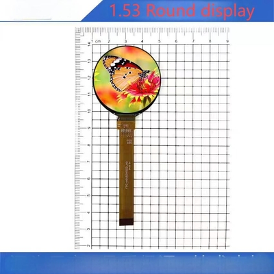 1.53 Inch Round Screen Wearable Watch With Fully Laminated LCD 360x360 Resolution TFT Display Module