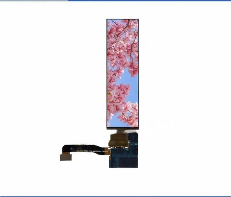 Outdoor 3.23" Narrow Long-Strip AMOLED LCD Screen With 262*928 Brightness High Definition Resolution