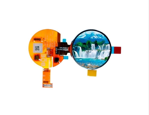 1.19 Inch Round AMOLED Display With Touch Panel 390x390 Dots MIPI 1-Lane 4 Wire SPI 350c/D