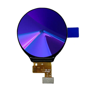 1.09 Inch TFT Circular LCD Screen 1.1 Inch Color Screen Serial Port SPI 240x240 For Smart Watches And Industrial