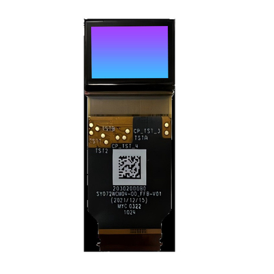 0.72 Inch Micro OLED Display With 1920*1200 Resolution And 2000 Cd/m² Brightness 61 Pins MIPI Interface
