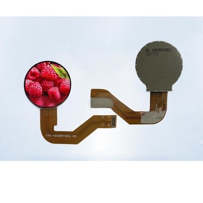 0.95 Inch Round Tft Lcd Display 128*128 Resolution 1000c/d Sunlight Readable 4SPI Interface