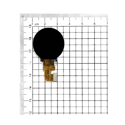 0.95 Inch Round Tft Lcd Display 128*128 Resolution 1000c/d Sunlight Readable 4SPI Interface