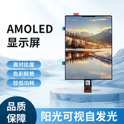 3.92  Inch AMOLED Display Module 1080*1024 Dots 500 C/d  MIPI  Interface  Driving IC CH13726A