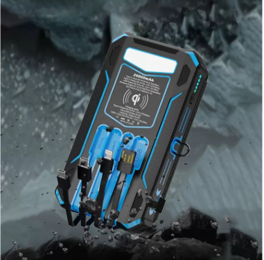 20,000mAh, 22.5W fast charging, foldable solar panel, LED lighting, magnetic charging