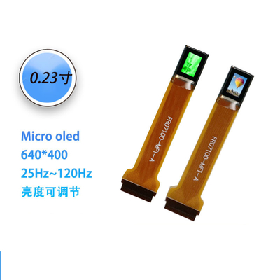 0.23 Inch Small Oled Display Module 640*400 39pins MIPI+I2C Interface 300~5000c/D