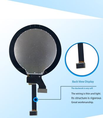 1.3 inch IPS TFT LCD Module,240RGBx240 resolution , MCU 8big Interface,320 brightness, Driving IC GC9A01 2LEDS