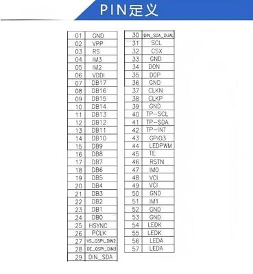 1.98" IPS TFT Module with 252X480 Resolution and MIPI/QSPI/18BIT/SPI Interface,Driving IC 15231,ALL VIEW,1100nit