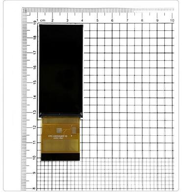 2.33" IPS TFT Module with 222X480 Resolution and MIPI/18RGB/18BIT/4SPI Interface