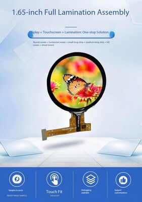 1.65 Inch IPS TFT Color Display with 400x400 Resolution and 500nit Brightness