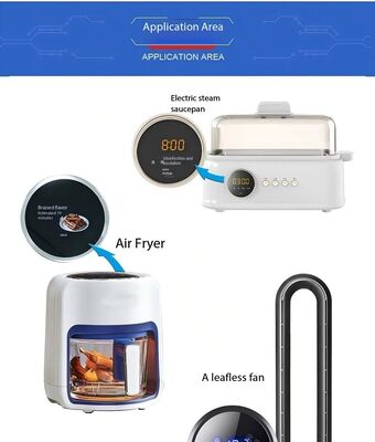 1.65 Inch Round IPS TFT Color Display with 400x400 Resolution and 350nit Brightness for Smart Home Appliances
