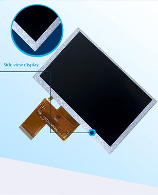 5.0 Inch TFT Display 800X(RGB)*480 Resolution RGB 24BIT Interface Driving IC ST7262 Lightness 650 18CHIP-WHITE LED ALL view angle