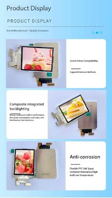2.4" Sunlight Readable TFT LCD Module with 240X320 Resolution, MCU 16bit Interface, and ST7789V Driving IC