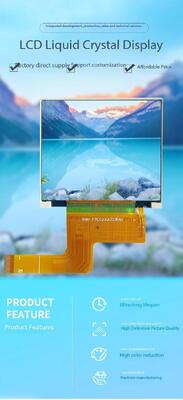 2.3 Inch IPS TFT Display with 480*360 Resolution and MIPI Interface Driver IC ST7701S 450nit 4LEDS All view