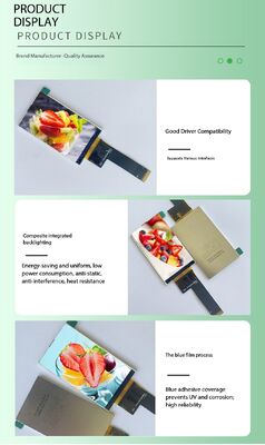 2.95 Inch IPS TFT Display with 480*854 Resolution and MIPI 2L Interface for Industrial Control