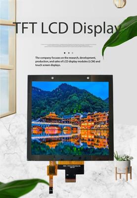 3.95 Inch IPS TFT Color Display with 480*480 Resolution MIPI Interface and 400nit Brightness