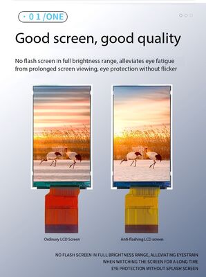 2.7 Inch IPS TFT Display with 240x960 Resolution and 260nit Brightness RGB 8BIT Interface