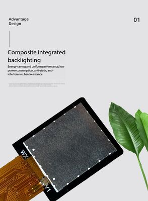0.85 Inch IPS TFT LCD Screen with 128(RGB)x128 Resolution and 450nits Brightness for Smart Home Appliances