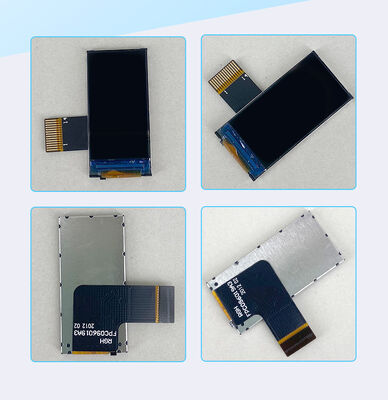 0.96 Inch IPS TFT Color Display with 80x160 Resolution and 550nits Brightness SPI 4W Interface