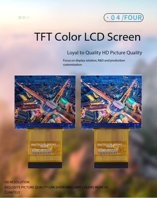 1.5 Inch IPS TFT LCD Screen with 320(RGB)x240 Resolution and 400nits Brightness Smart Digital Display