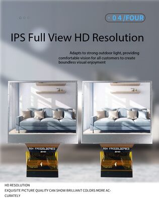 2.0 Inch IPS TFT Display with 320(RGB)x240 Resolution ILI9342C IC  400nits RGB 6bit  interface 3LEDS All View TFT Color Display