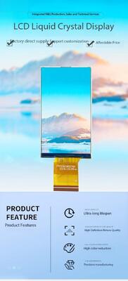 3.0 Inch IPS TFT Color Display Module with 960(RGB)x240 Resolution, RGB Interface and All View Angle