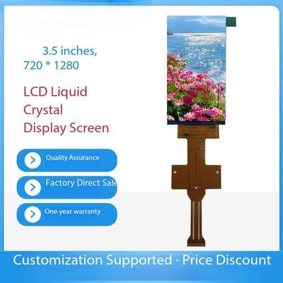 3.5 Inch IPS TFT Color Display Module 720(RGB)x1280 Resolution MIPI Interface ST7703-V1-G5-D All View 430nits 10LEDS