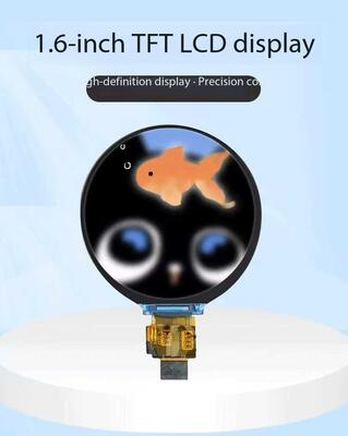 1.6 Inch Round TFT Display with MIPI/QSPI Interface and 400(RGB)X400 Resolution Circular TFT LCD Display