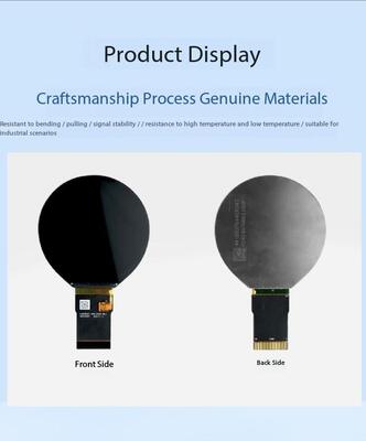 2.48 Inch Round TFT Display 500nits Brightness RGB Interface Circular TFT LCD Screen for Medical Equipment