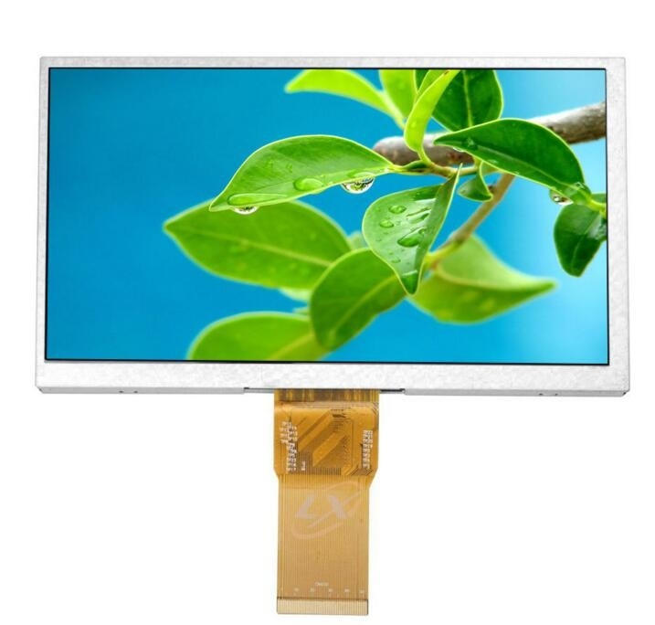 CE HMI Interface 5.0V 600cd/M2 7 Inch Tft Lcd Screen