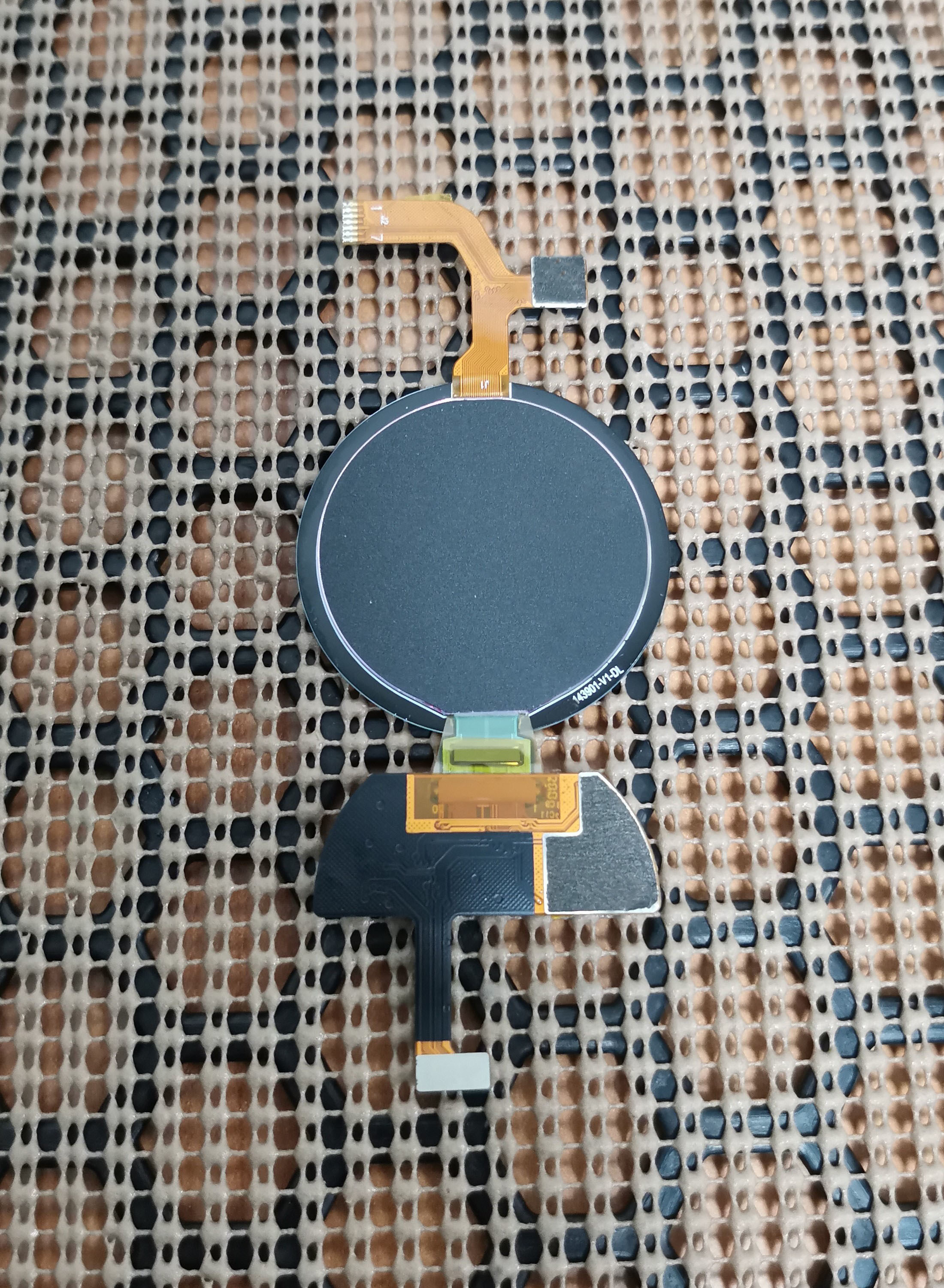 1.43 Inch Round Oled Screen, 466x466 Resolution , 24 Pin QSPI Interface ...
