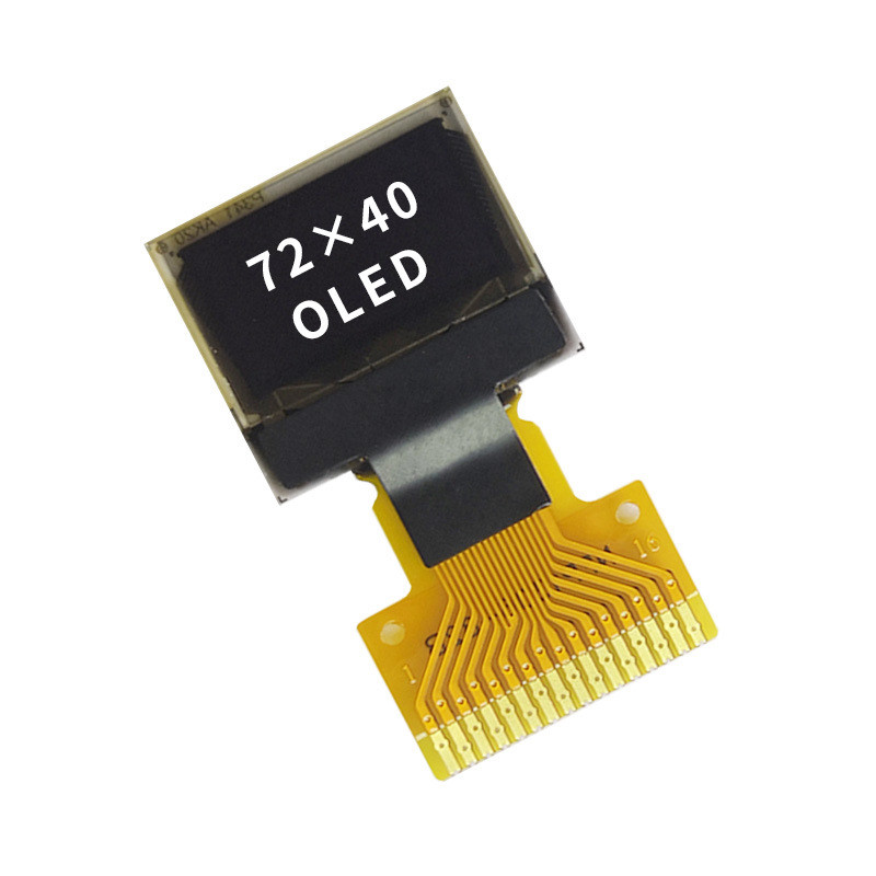 Pmoled Screen 0.42 Inch, 72X40 Resolution, 16 Pin IIC/SPI Interface ...