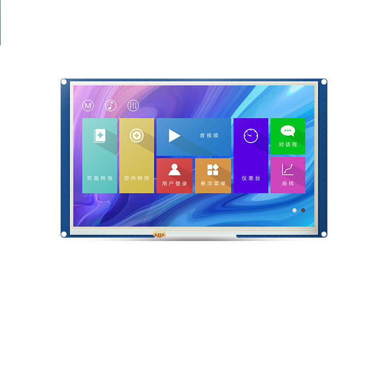 Ttl Panel 10.1 Inch Uart Tft Display with touch panel, 1024x600Resolution TTL ...