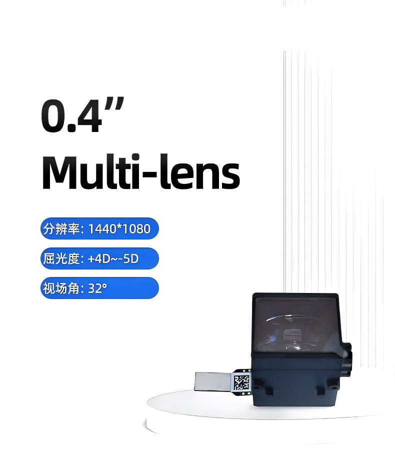 View Finder Instrument 0.4-inch HD EVF Electronic Viewfinder with Type-C Solution