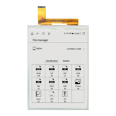 10.3 Inch Color Epaper Display,  400x300 Dot Matrix Colour Eink Display