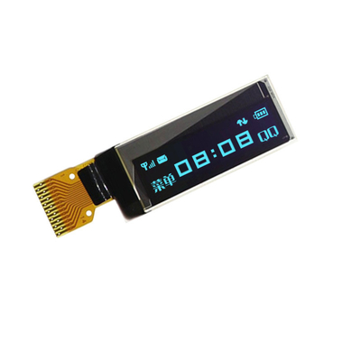 0.91 Inch ， 128x32 Oled Display ， 14 Pins I2C Interface， Driving IC SSD1306