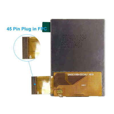 2.4 Inch Sunlight Readable TFT Display,  SPI MCU Interface,  240x320 Dots Display