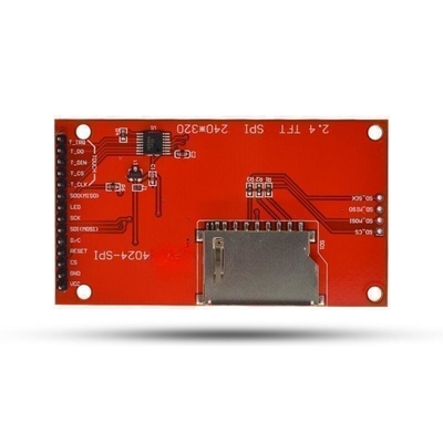 2.4 Inch Uart Tft  Display 240x320  Resolution  TTL Interface ,14 pins 4-Wire SPI serial screen