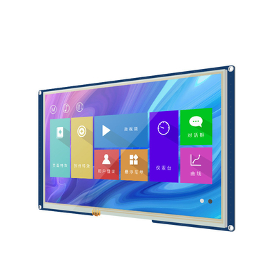 10.1 Inch Uart Tft  Display with touch panel, 1024x600Resolution  TTL HDMI Interface , 300C/D