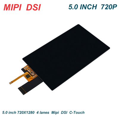 5 Inch TFT Display Module With Touch Panel , 720X1280 Resolution,  30PINS 4LINES MIPI
