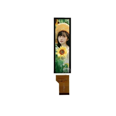 3.4 Inch Bar Type TFT Display Module 172x640 Resolution 350c/d Free View Angle  8bit/mipi/spi Interface