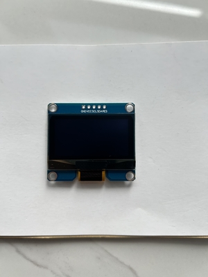 1.54 Inch PMOLED Display Module With PCBA 128X64 Resolution 120c/d  IIC Interface