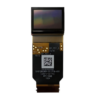 0.72 Inch Micro OLED Display Module with 2000 C/D Brightness and 500,000:1 Contrast Ratio for Optimal Viewing