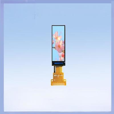 1.12-inch IPS TFT LCD Screen | 50×160 Dot Matrix Serial Screen with GC9D01 Driver, Special for Industrial Equipment Status Bars / Smart Wearables, High Definition, Low Power Consumption,