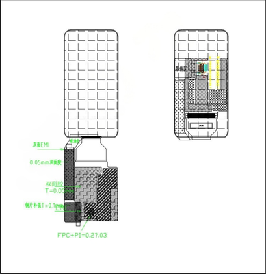 1.58 Inch AMOLED Display Module with 700nit Brightness 228RGB x 460 Resolution and QSPI/MIPI Interface，CO5300 Driver IC，TP IC CST820