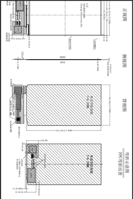 5.0Inch AMOLED Display Module with 500nit Brightness ,720 x 1280  and MIPI Interface,Driving IC RM67295,Display Colors 16.7M