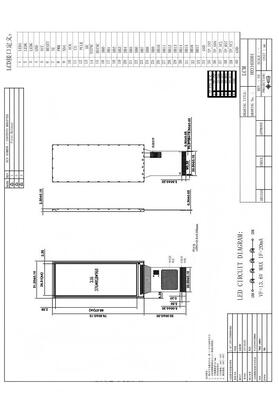 3.16" IPS TFT Module with 376X960 Resolution and 18RGB Interface