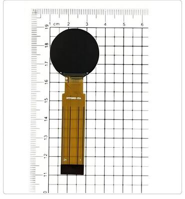 0.99 Inch Round IPS TFT Color Display with 128*115 Resolution and 500nit Brightness for Smart Home Appliances